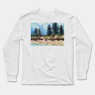 Storm brewing - Lake Cathie Beach Long Sleeve T-Shirt